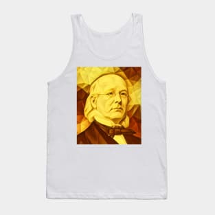 Horace Greeley Golden Portrait | Horace Greeley Artwork 11 Tank Top